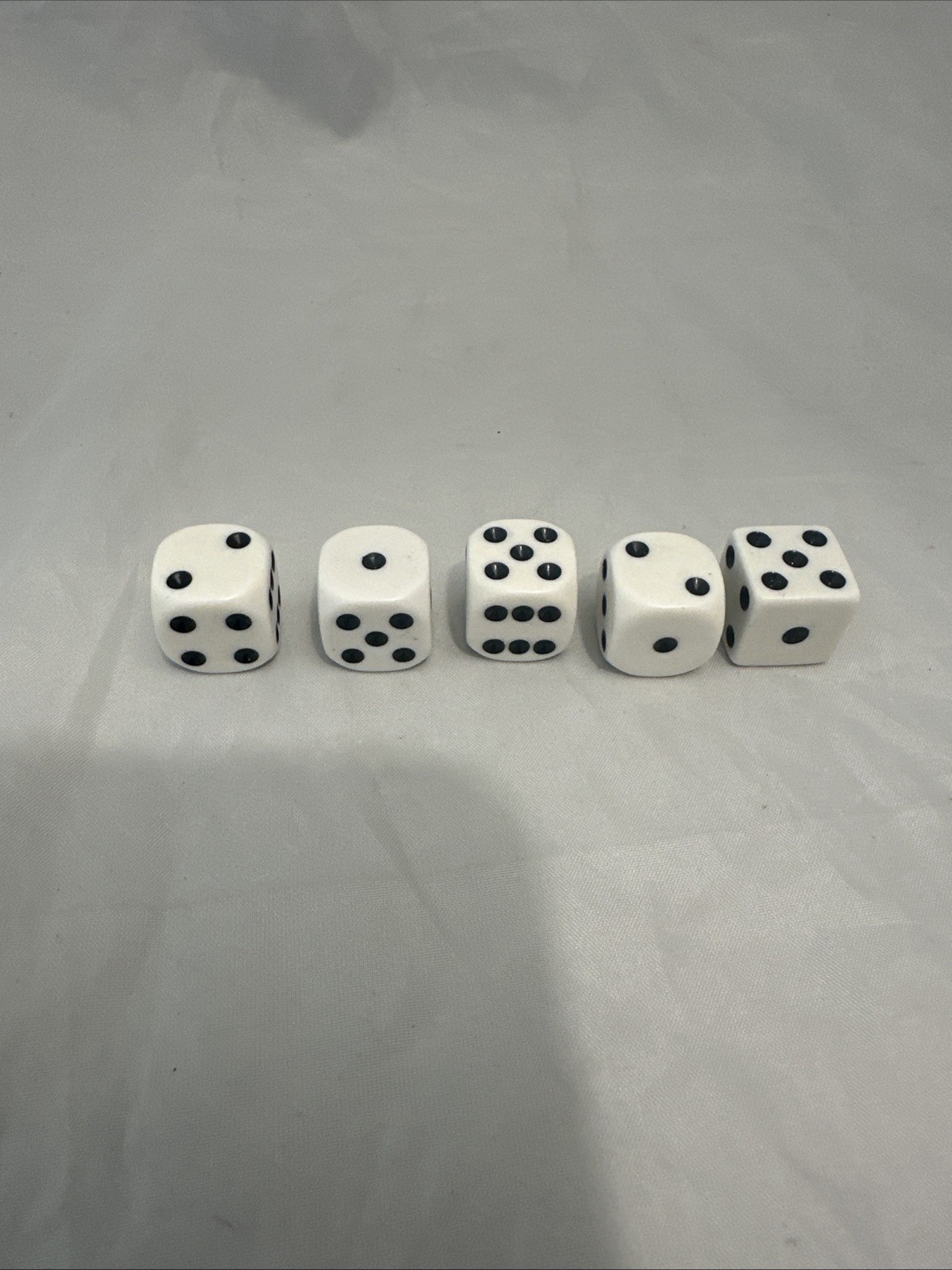 YAHTZEE TO GO TRAVEL GAME Container And 5 Dice – No Score Sheets Or Instructions