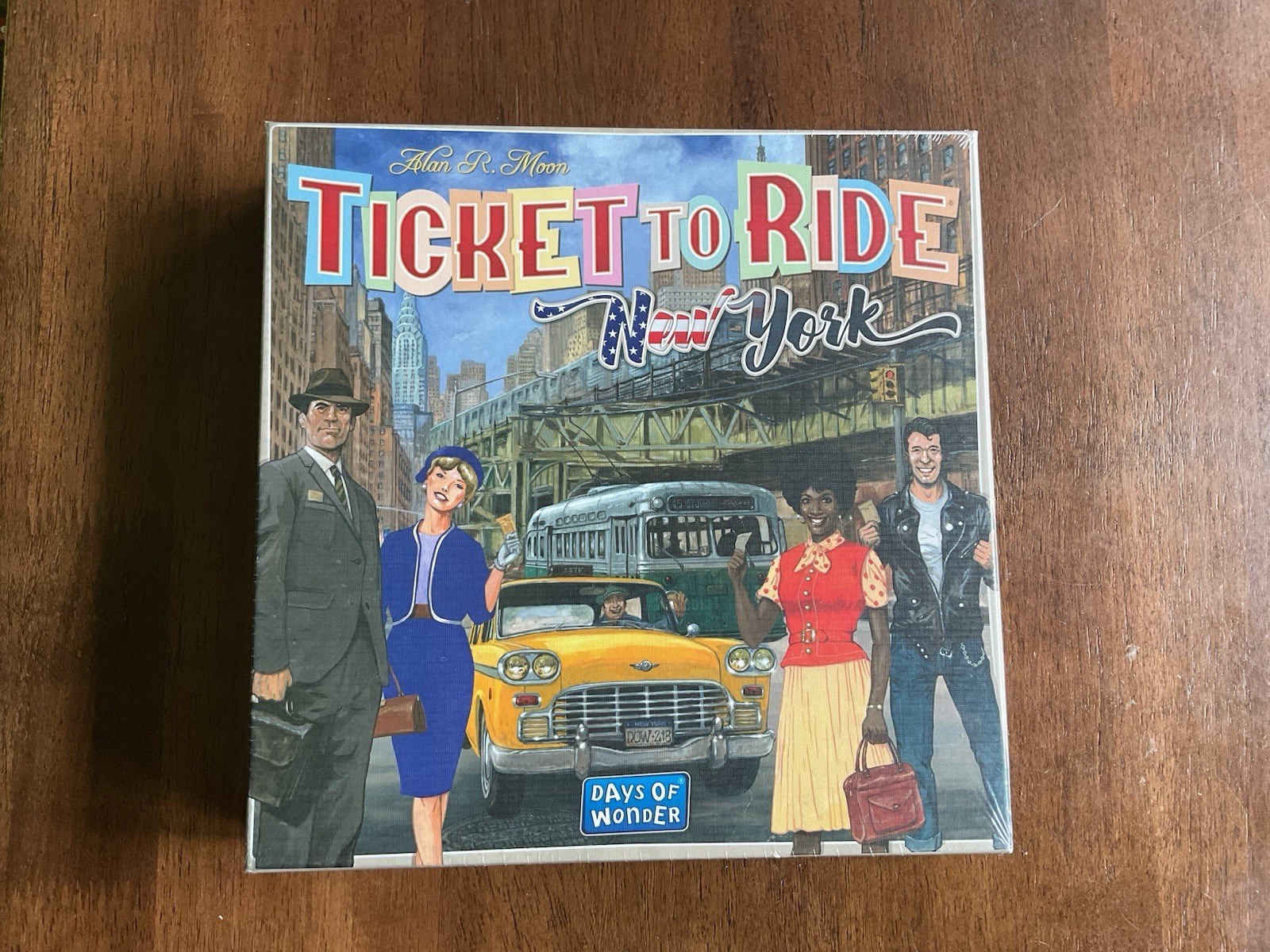 Ticket to Ride New York City Board Game Days Of Wonder The 60s New Sealed!