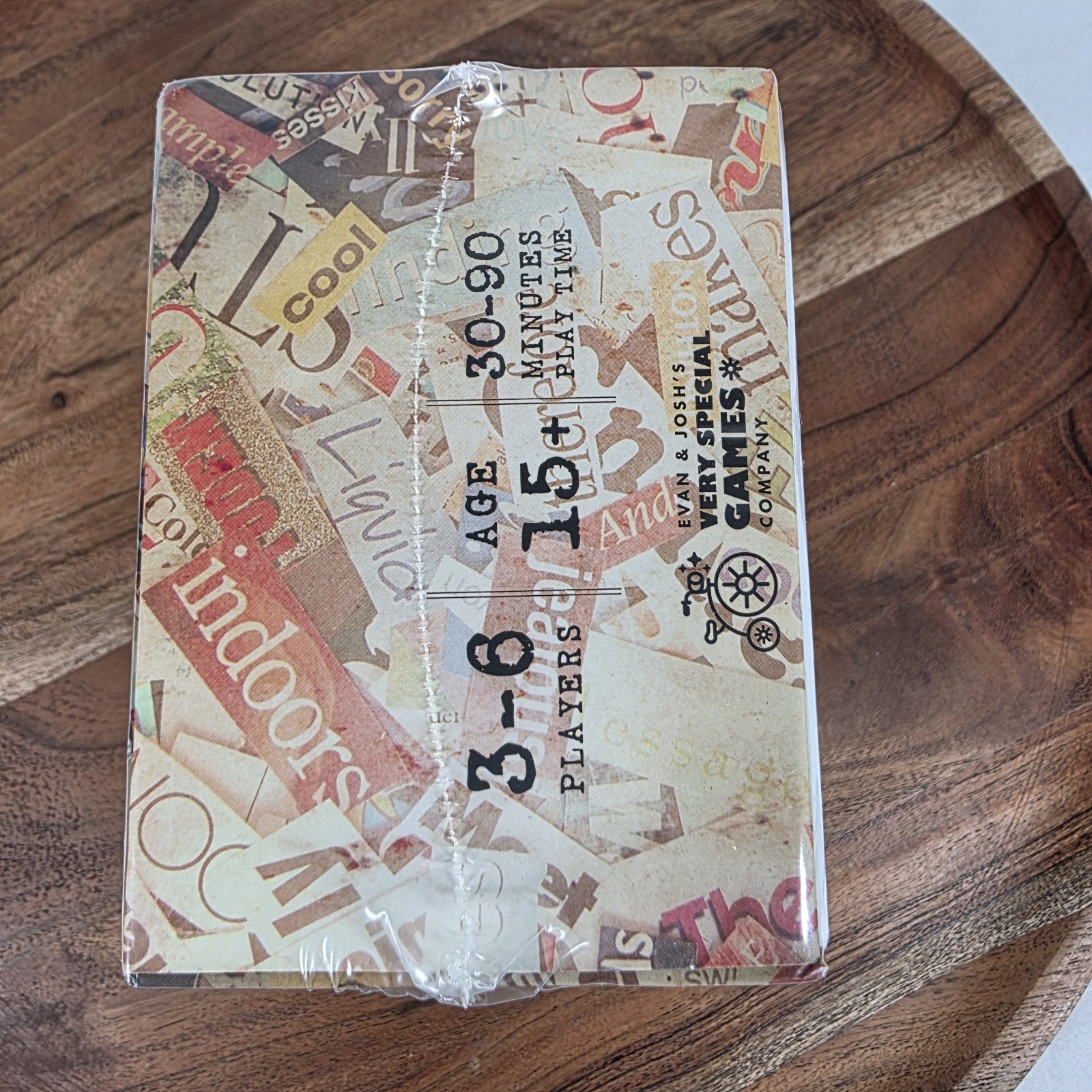 Ransom Notes The Ridiculous Word Magnet Party Game New Sealed Free Shipping