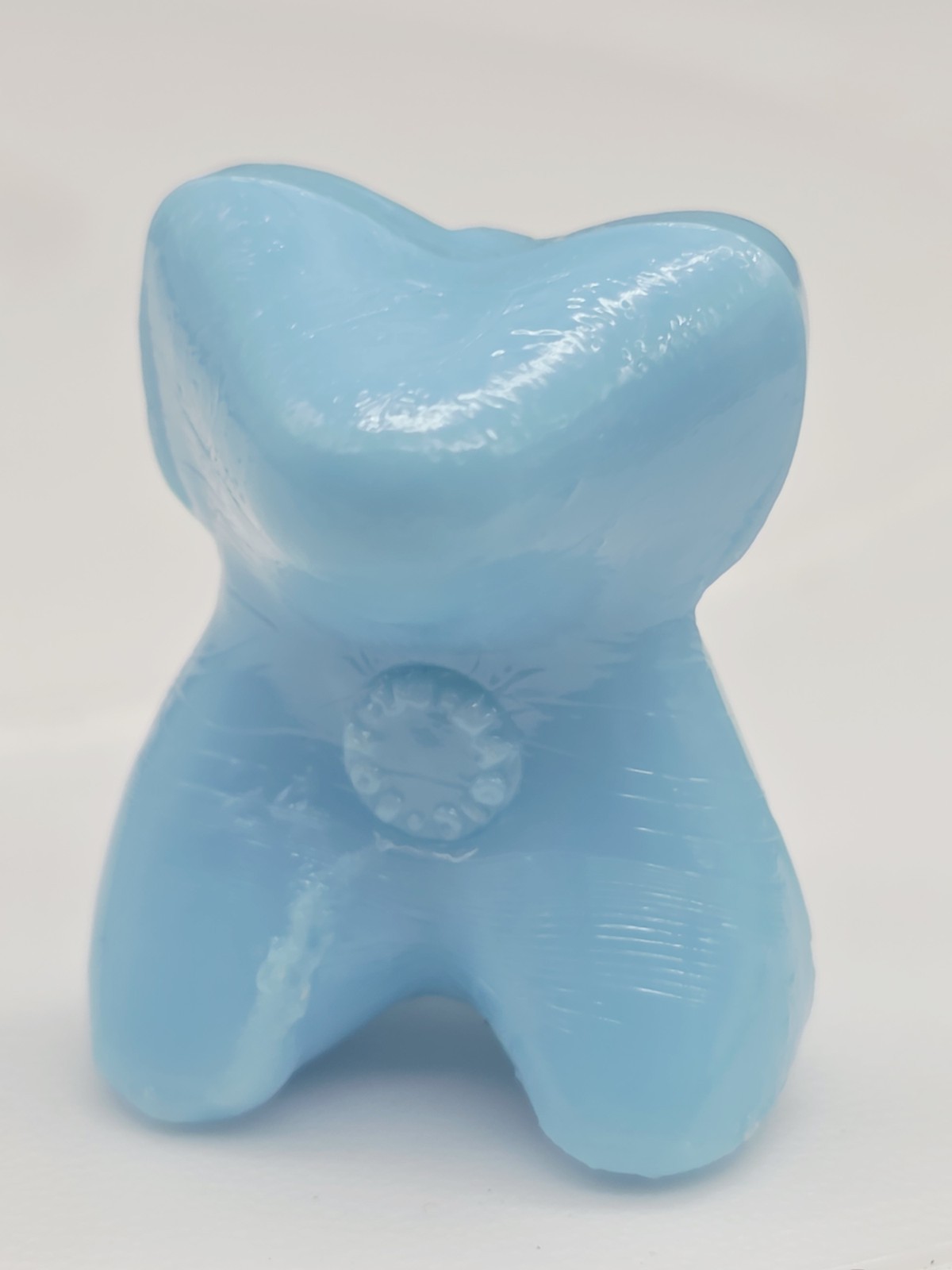 #24 Goodie Doodie Original Crazy Bones Gogos Solid Light Blue