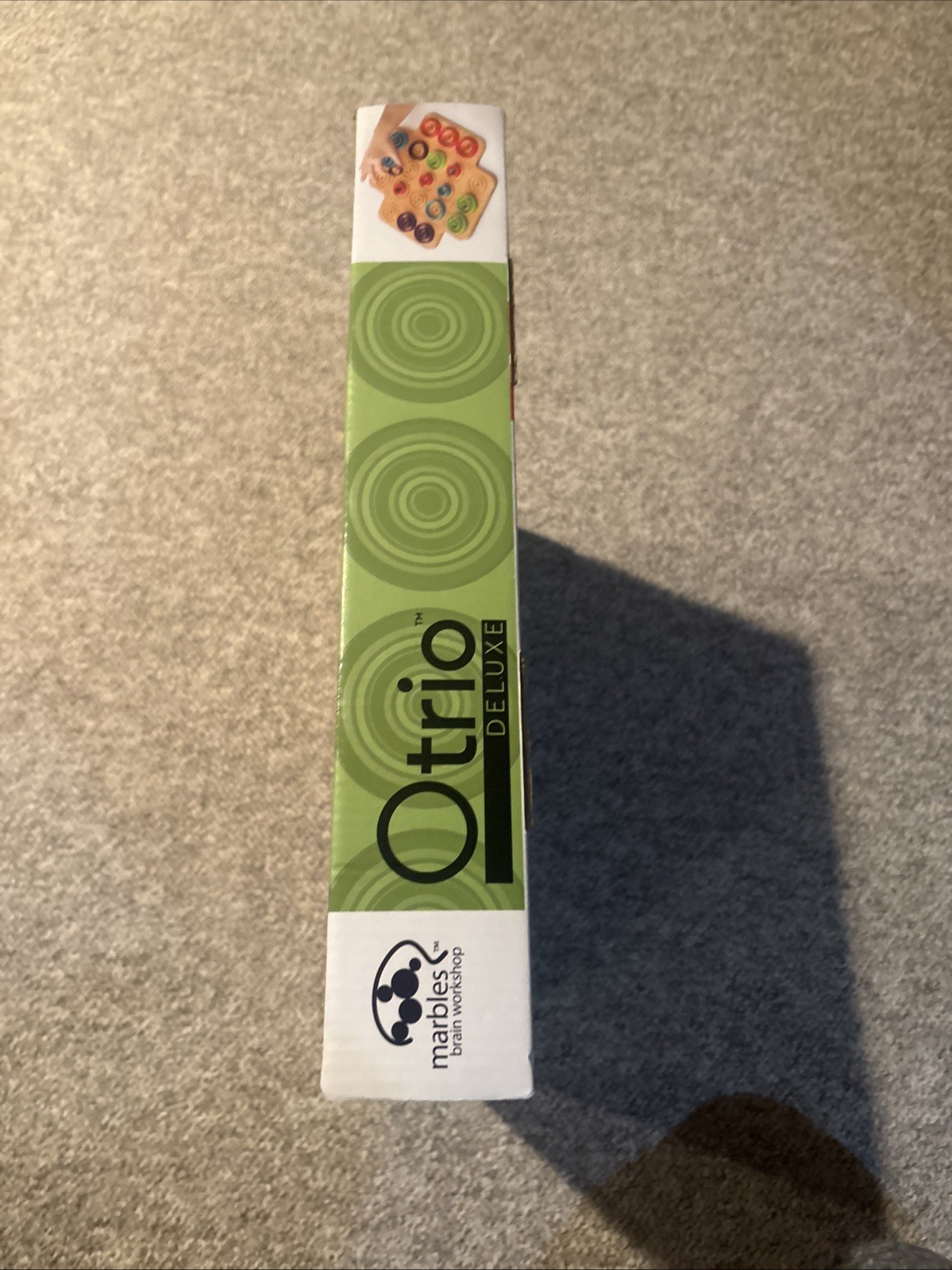 Otrio Deluxe – Strategy Game Wood Board Complete by Marbles Brain Workshop