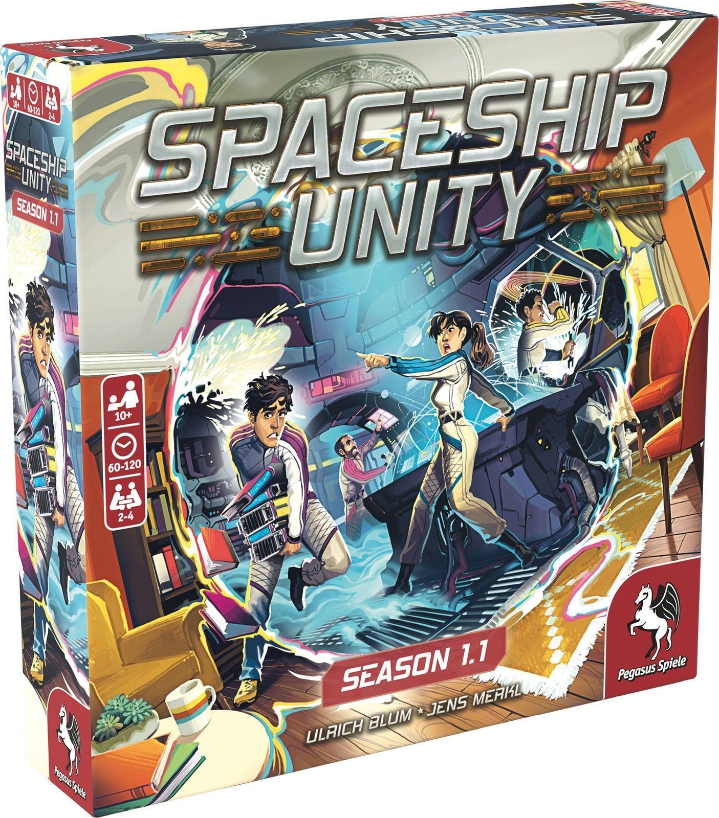 Spaceship Unity – Board Game by – 2-4 Players – 60-120 Minutes of Gameplay – …