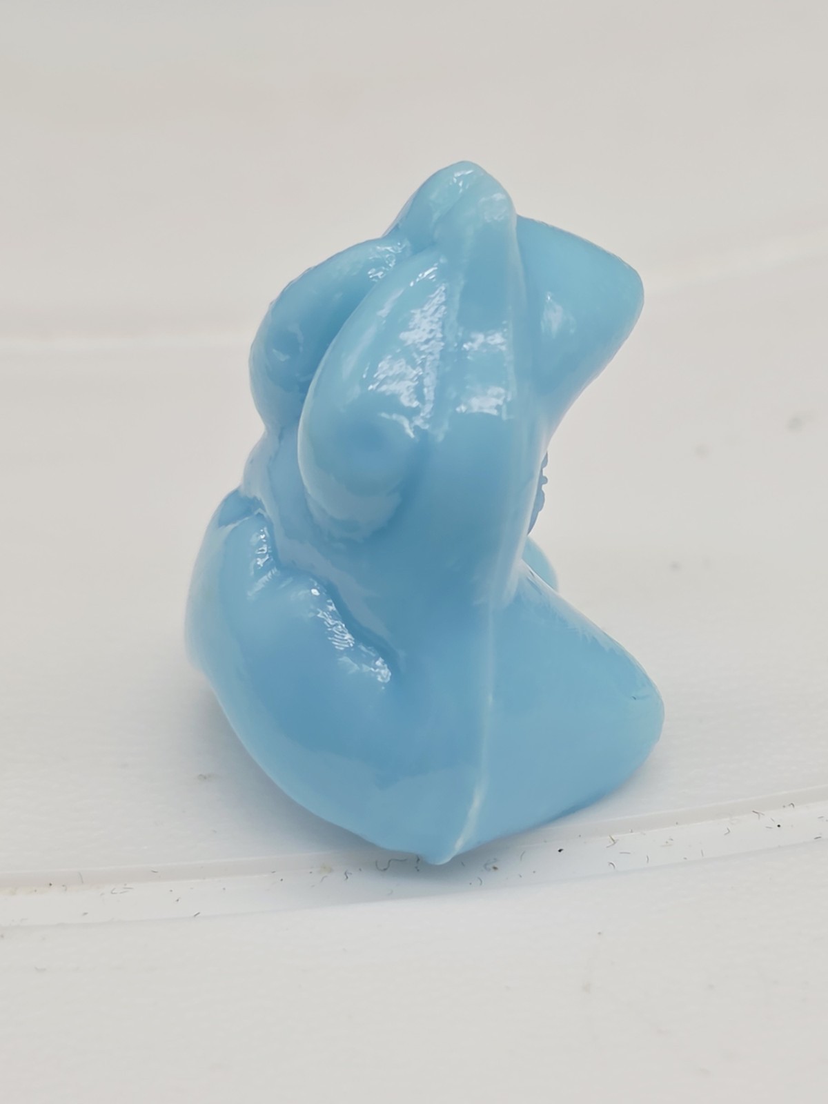 Gogo’s Crazy Bones #39 Scared Light Blue Solid