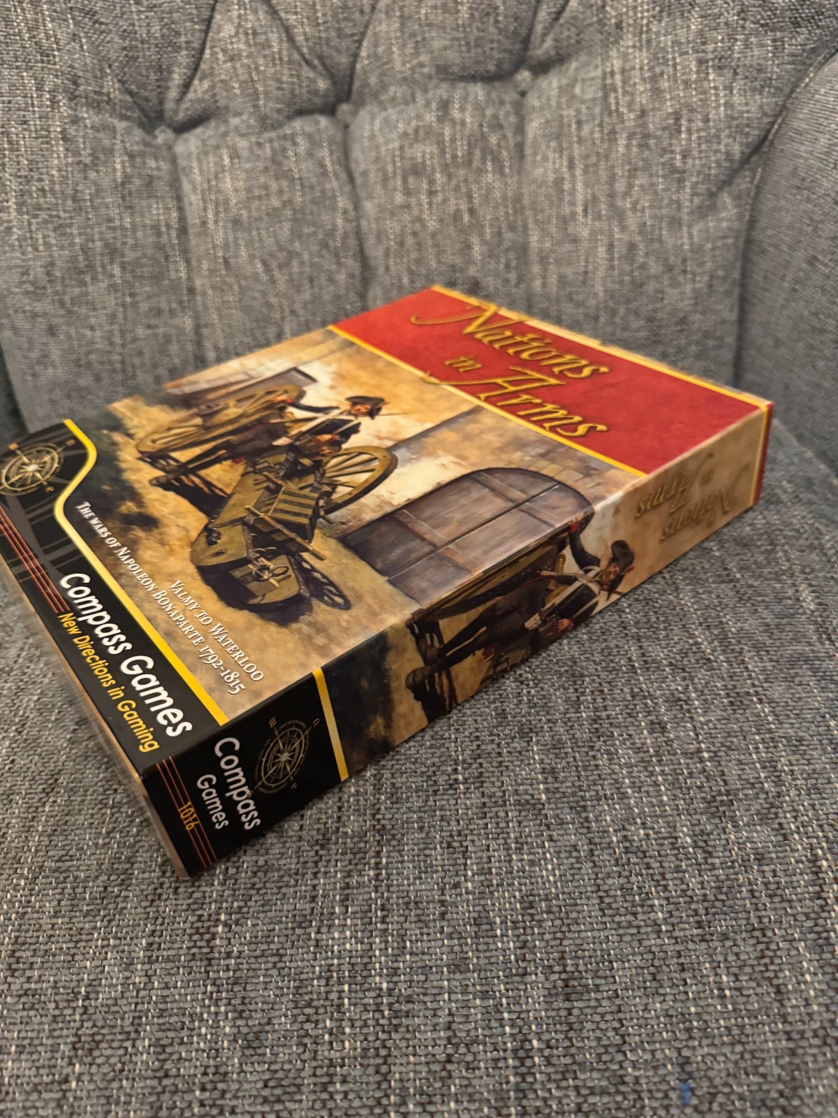 Nations in Arms: Valmy to Waterloo (open, unpunched, cards sealed) Compass Games
