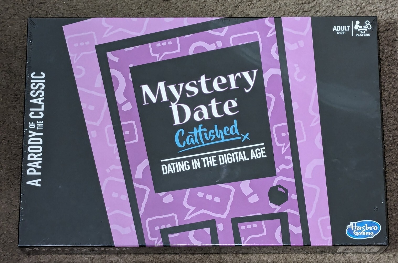Hasbro Classic Mystery Date Catfished Dating Adults Parody Board Game NEW Sealed