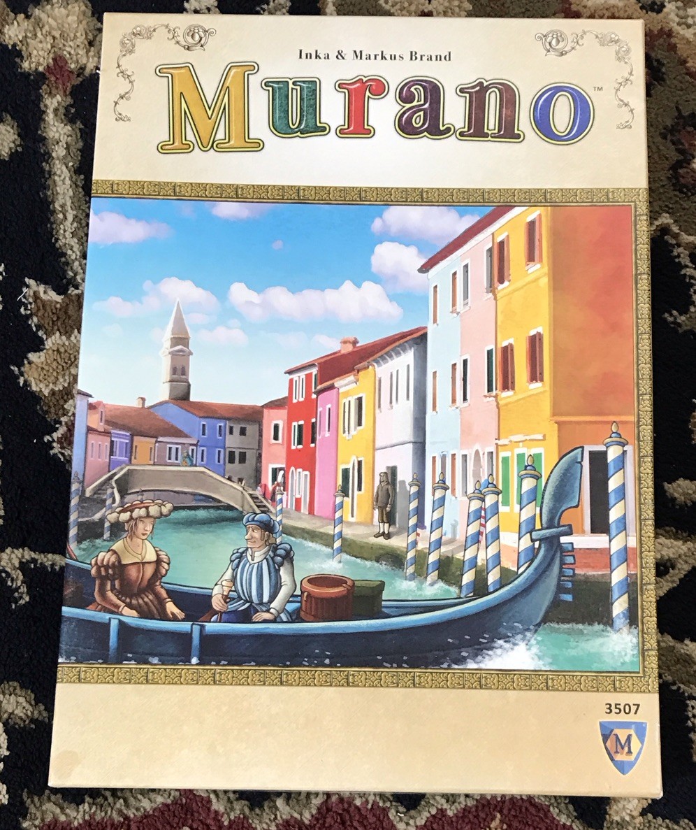 Murano Board Game by Inks & Markus Brand 2014 Lookout Games, New IN OPEN BOX