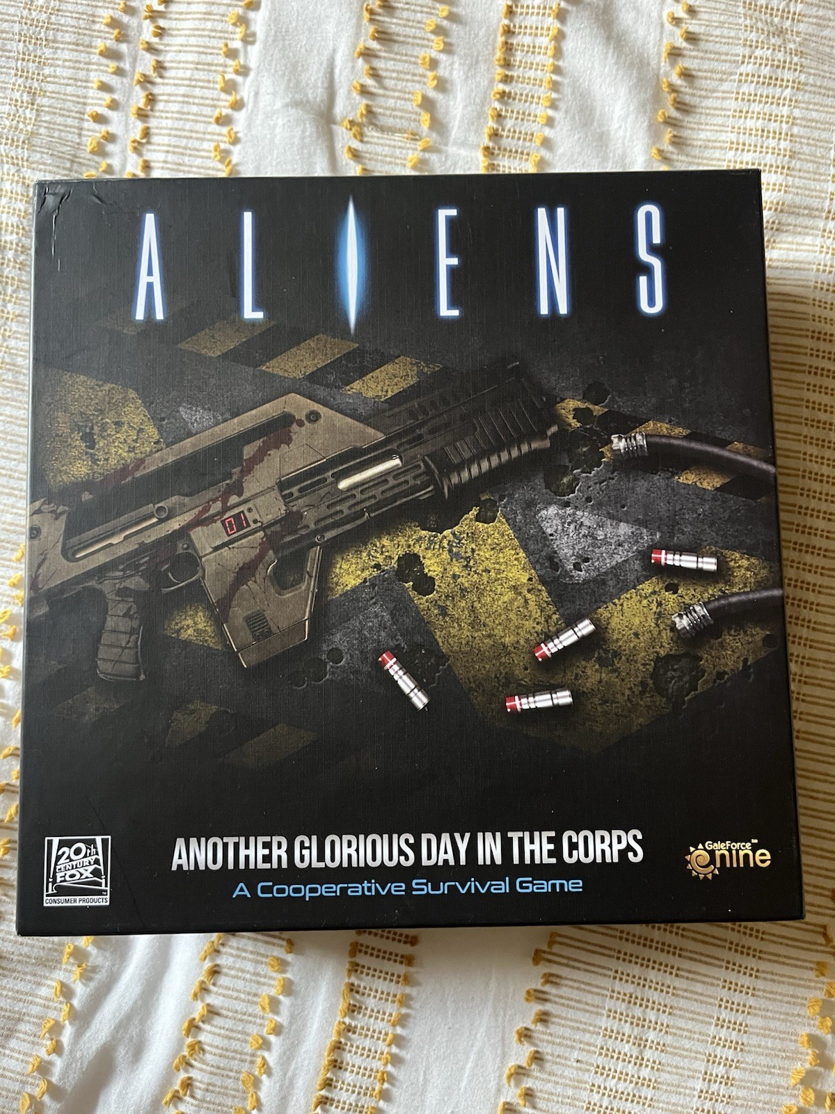 Gale Force Nine Aliens: Another Glorious Day in the Corps Cooperative Board Gam…