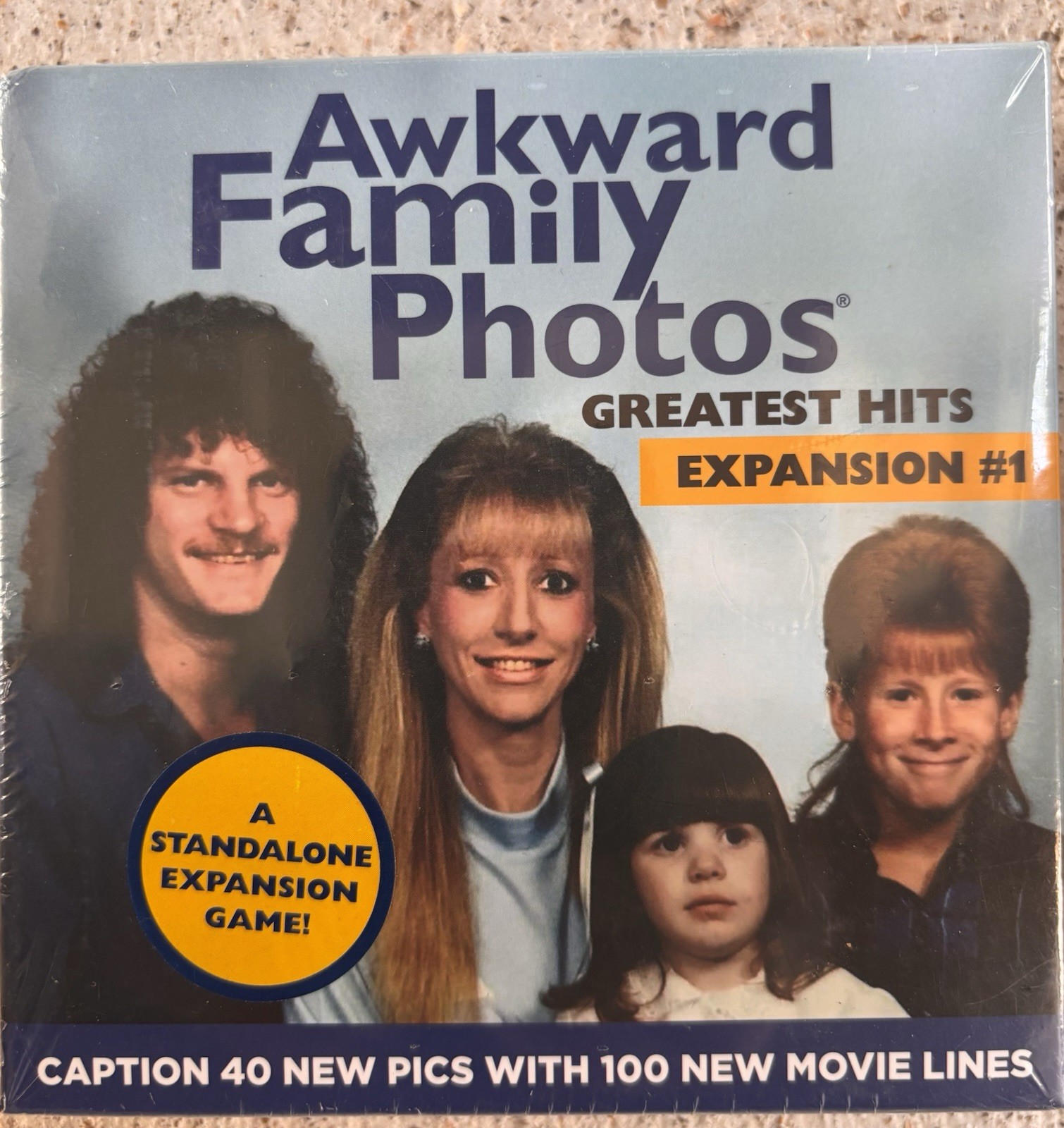 Awkward Family Photos Greatest Hits Expansion #1 Game Brand New Sealed