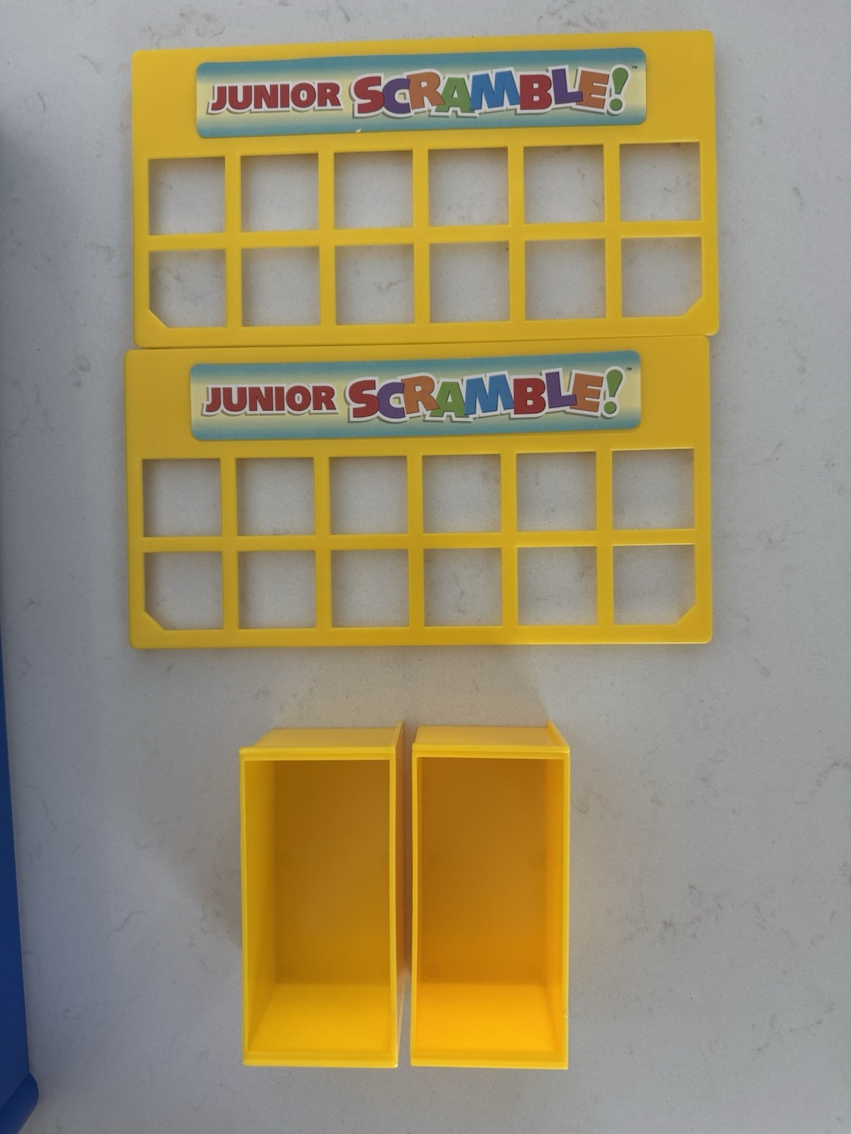 SCRAMBLE! Board Game COMPLETE 2007 Hilco Corp 1-2 Players Junior Version Incl