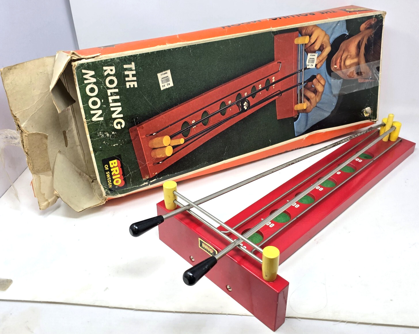 Brio Of Sweden The Rolling Vintage 60’s 70’s Game w/ Original Box No Ball