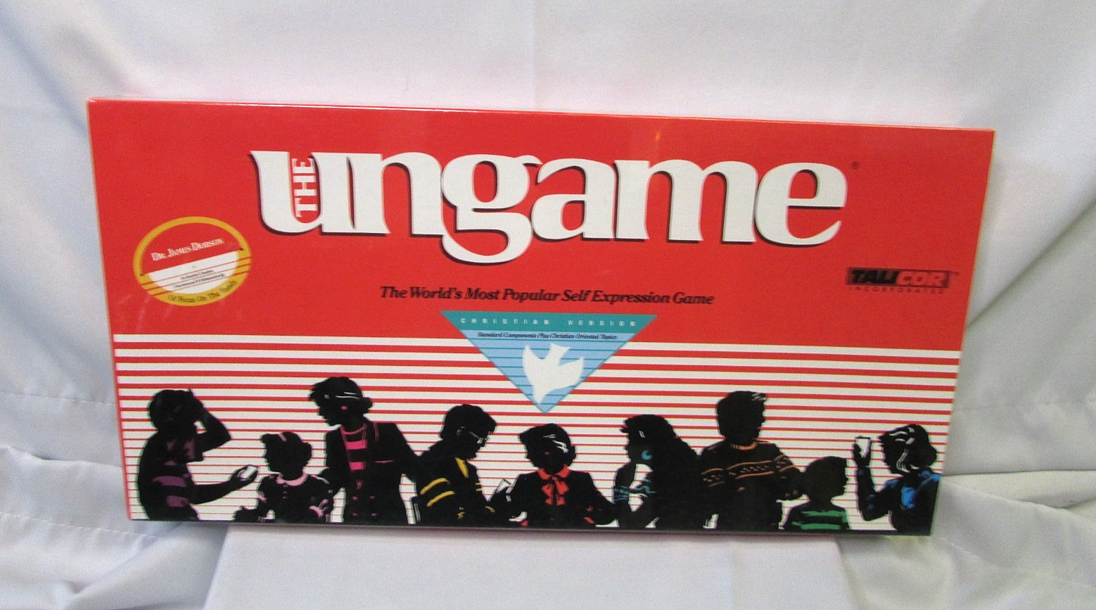 1989 Vintage Sealed THE UNGAME Board Game Family Time Christian Version Vtg 80s