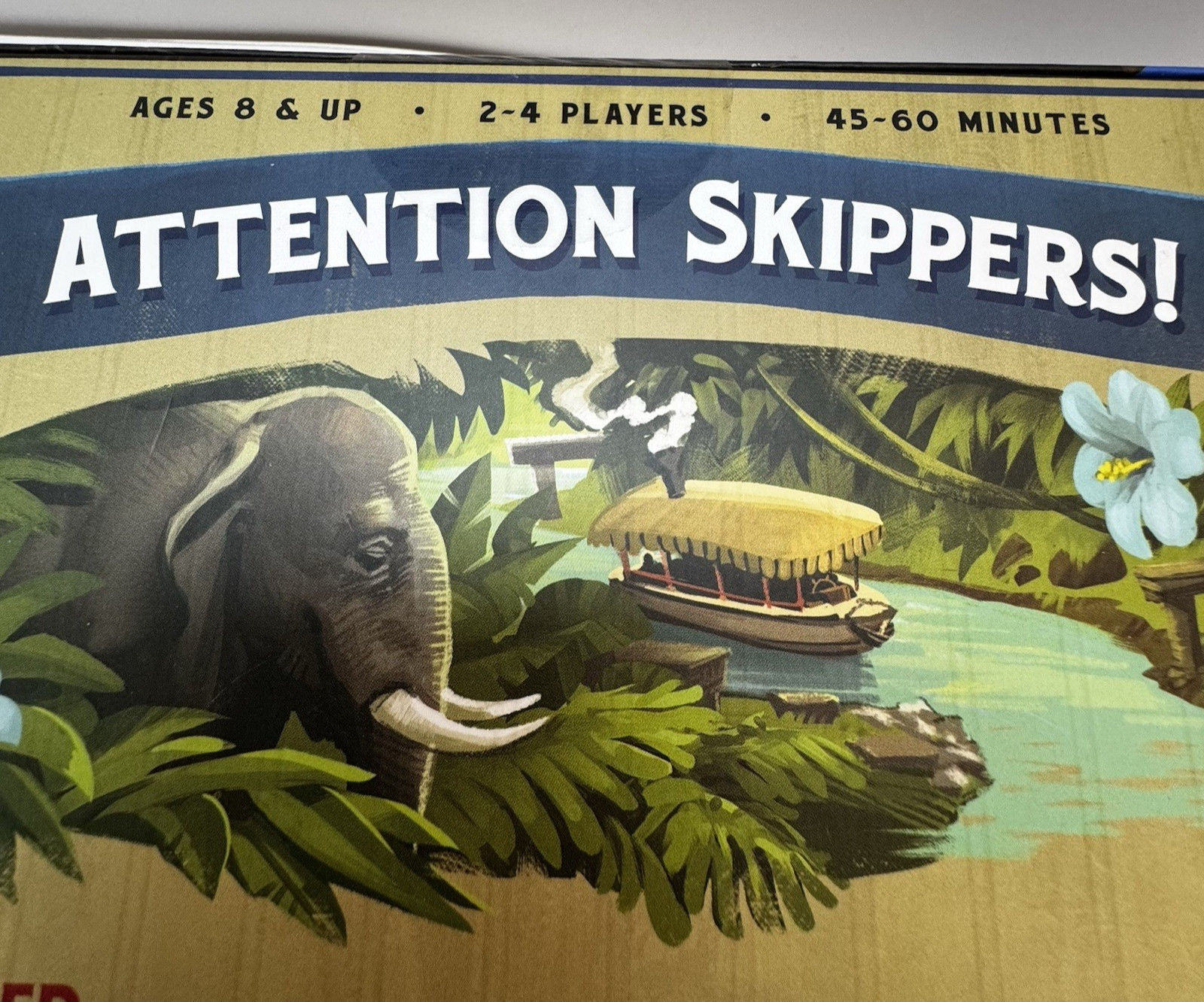Ravensburger Disney Jungle Cruise Adventure Board Game 2-4 Players Aged 8 Up NIB