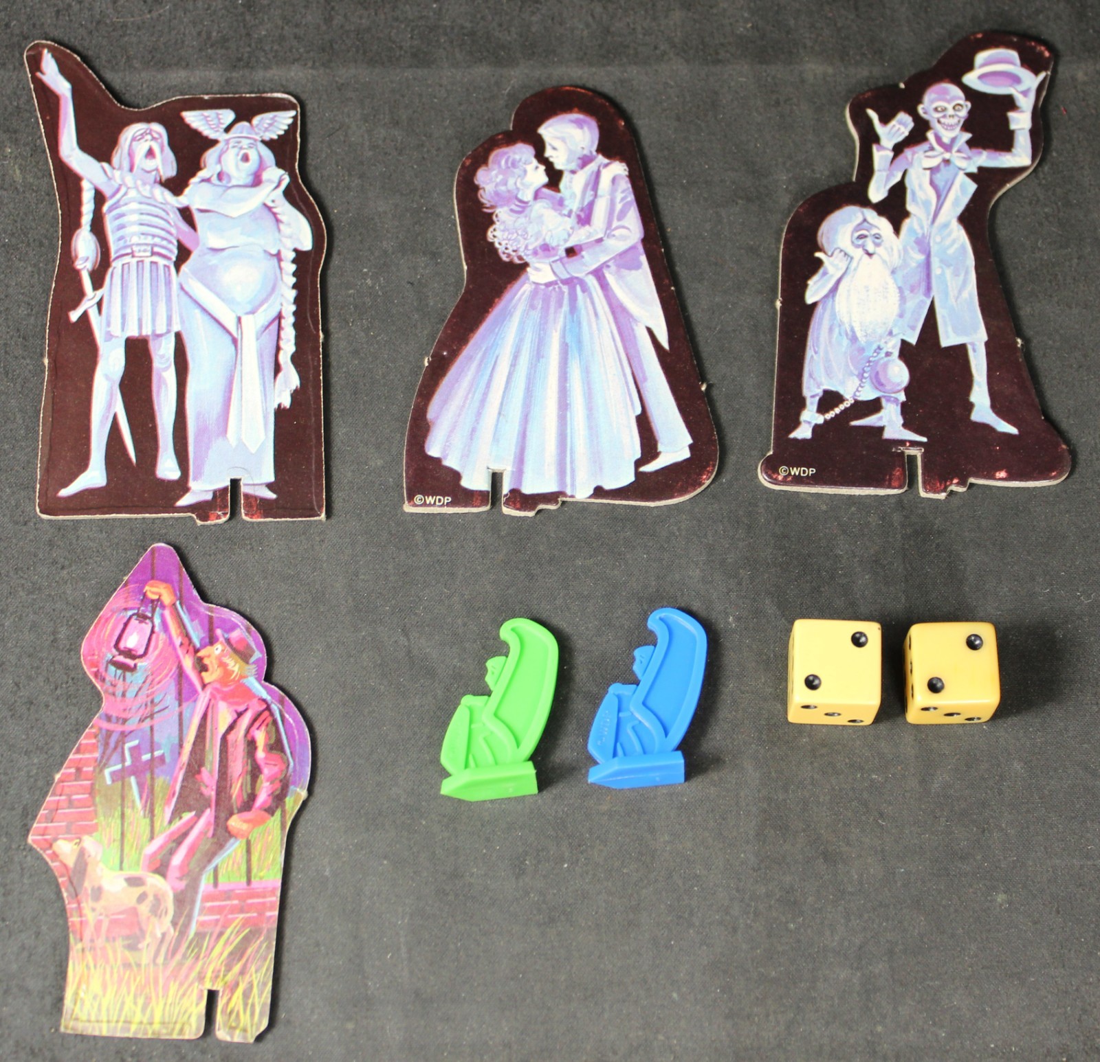 1975 Disney Haunted Mansion Board Game by Lakeside – Incomplete – Vintage