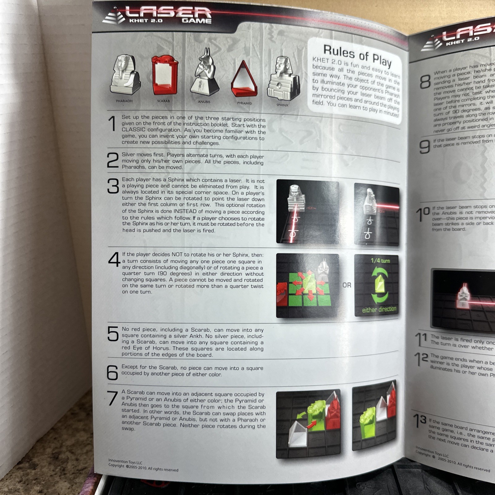 Laser Game Khet 2.0 Board Game Mensa Select Winner