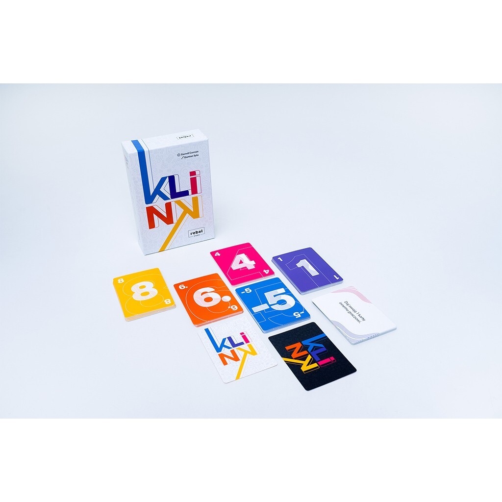 Klink Card Game Rebel Games BEZ XYLO Card Shedding Press Your Luck Family Fast