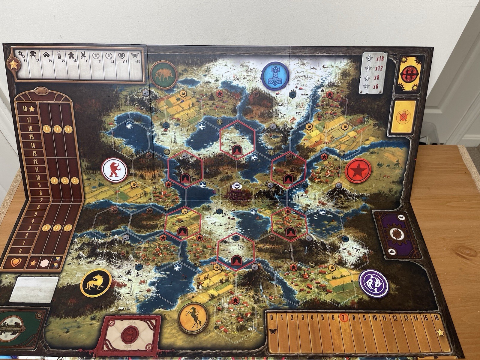 Scythe Collector’s Edition Board Game – Stonemaier Games – 100% Complete EUC