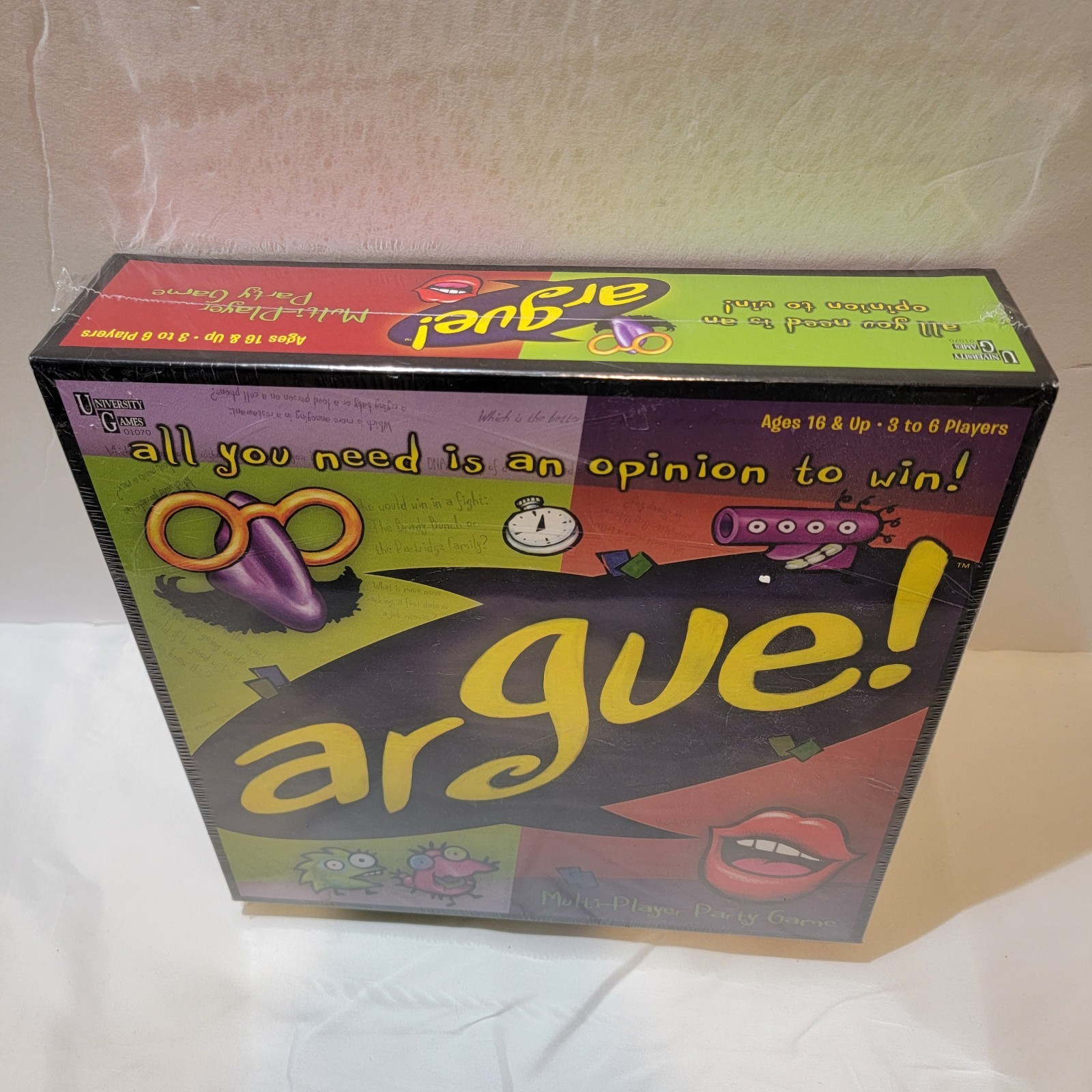 Argue Multi Player Party Game University Games Perfect Ice Breaker Board Game