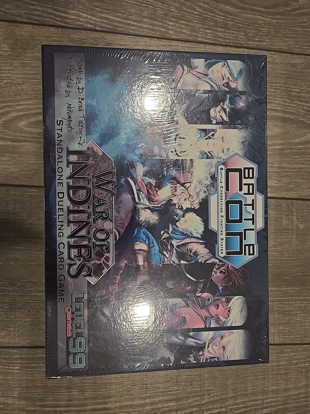 Sealed 2014 War of Indines Battle Con Dueling Card Game Level 99 Games