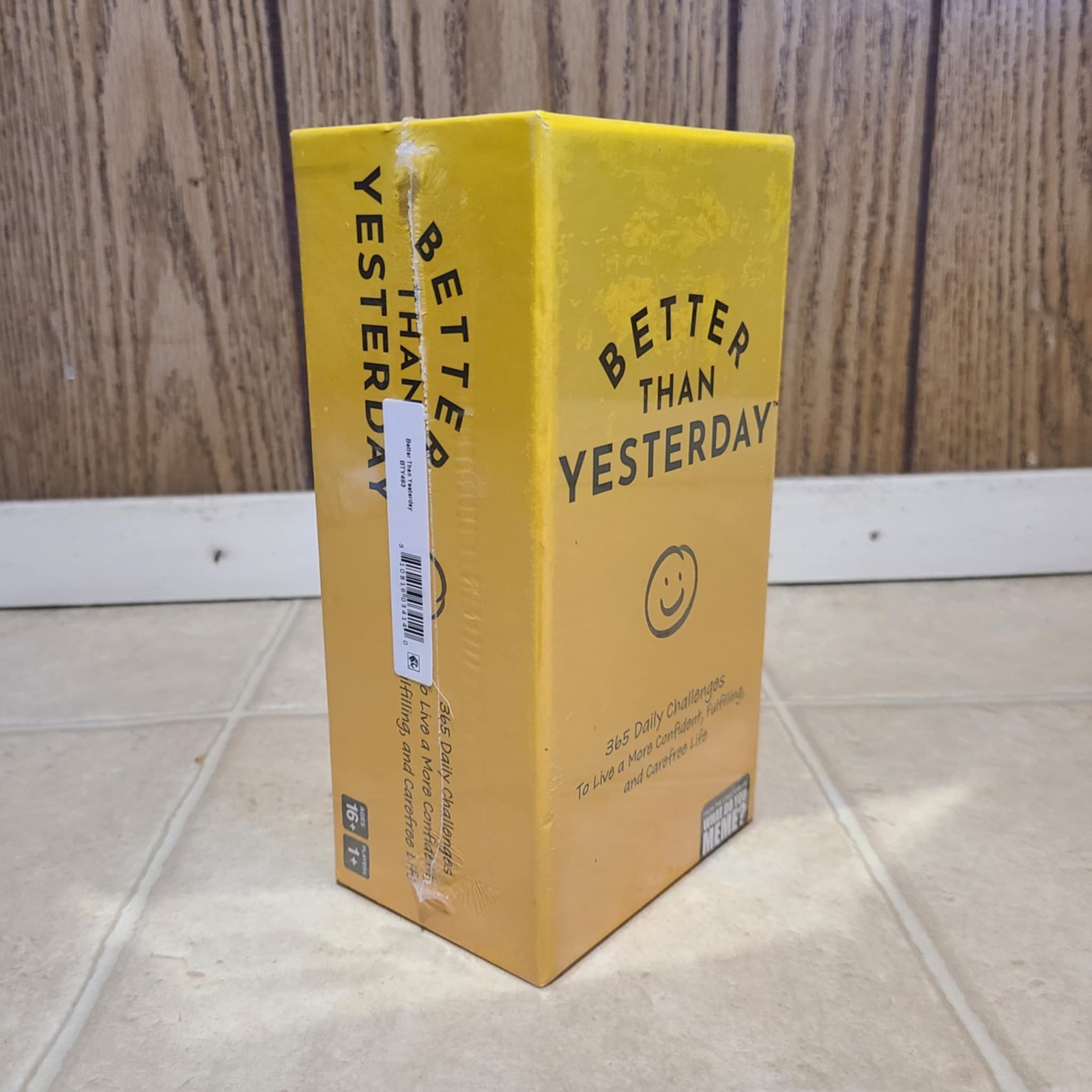Better Than Yesterday 365 Daily Challenges Life Fullfilling Game NEW Sealed
