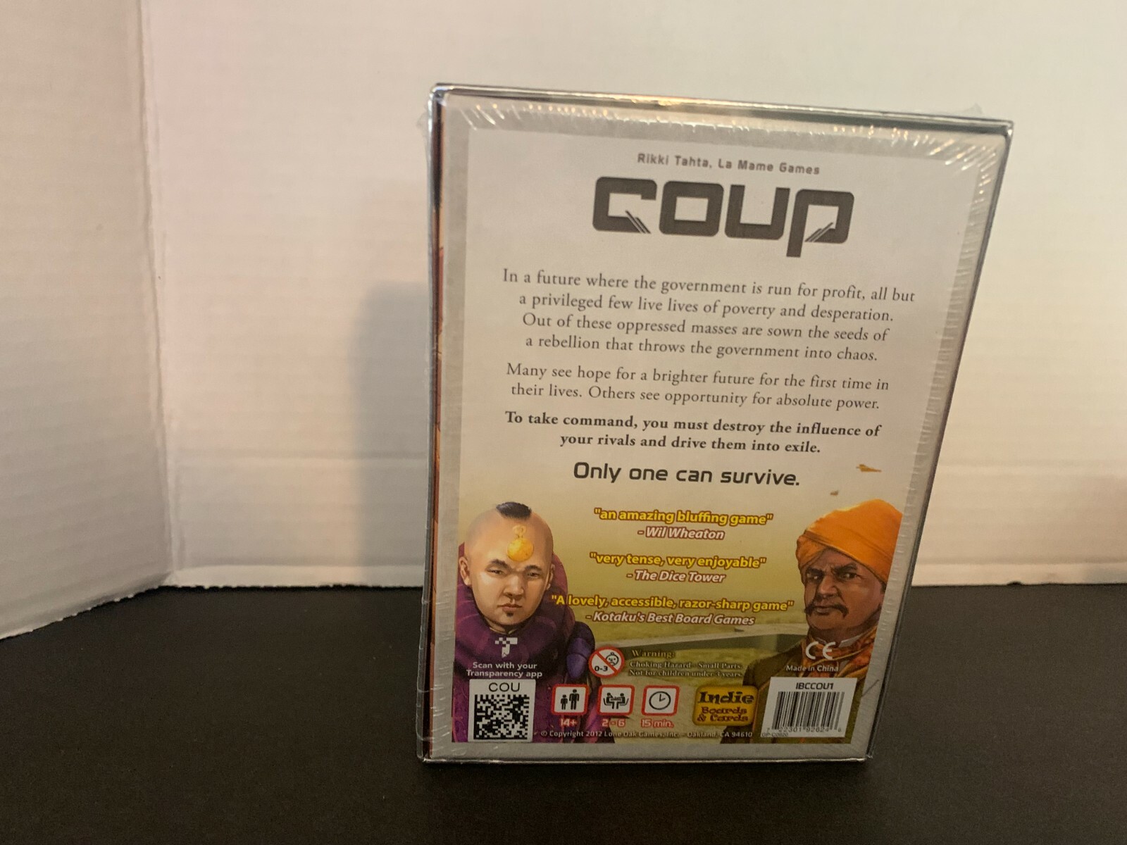 Indie Boards and Cards Coup The Dystopian Universe Card Game – COU1IBC