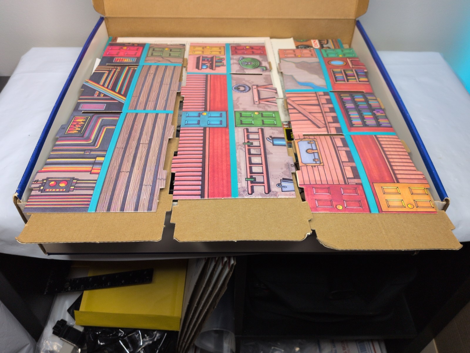 Vintage UNUSED 1989 Nightmare on Elm Street Freddy Krueger Board Game COMPLETE