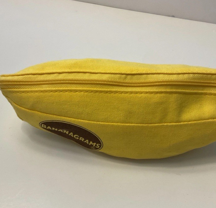 Bananagrams Game Crossword Word Play Complete 144 Pieces + Zip Bag