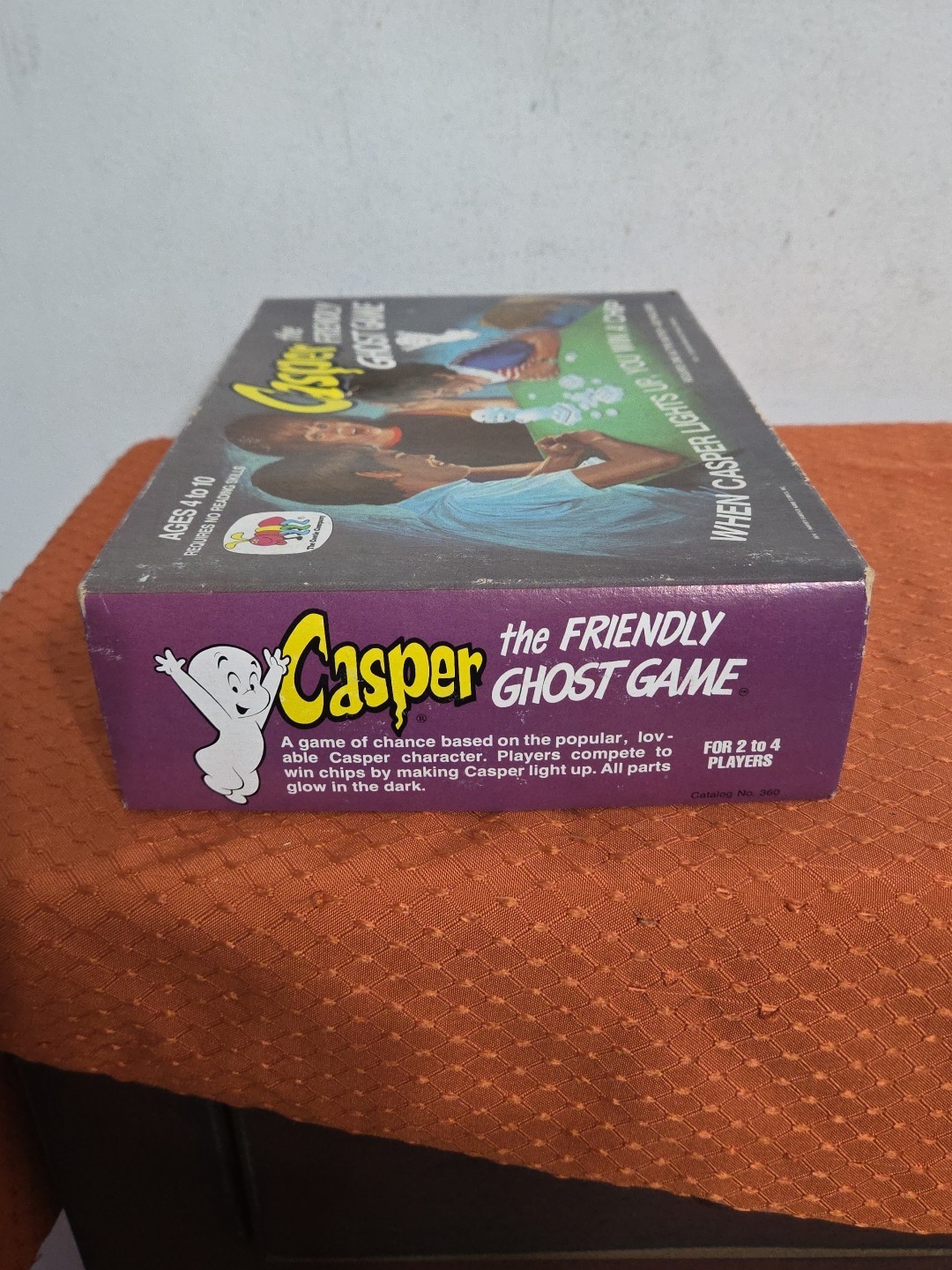 Vintage 1974 Casper The Friendly Ghost Game By Schaper Complete Read