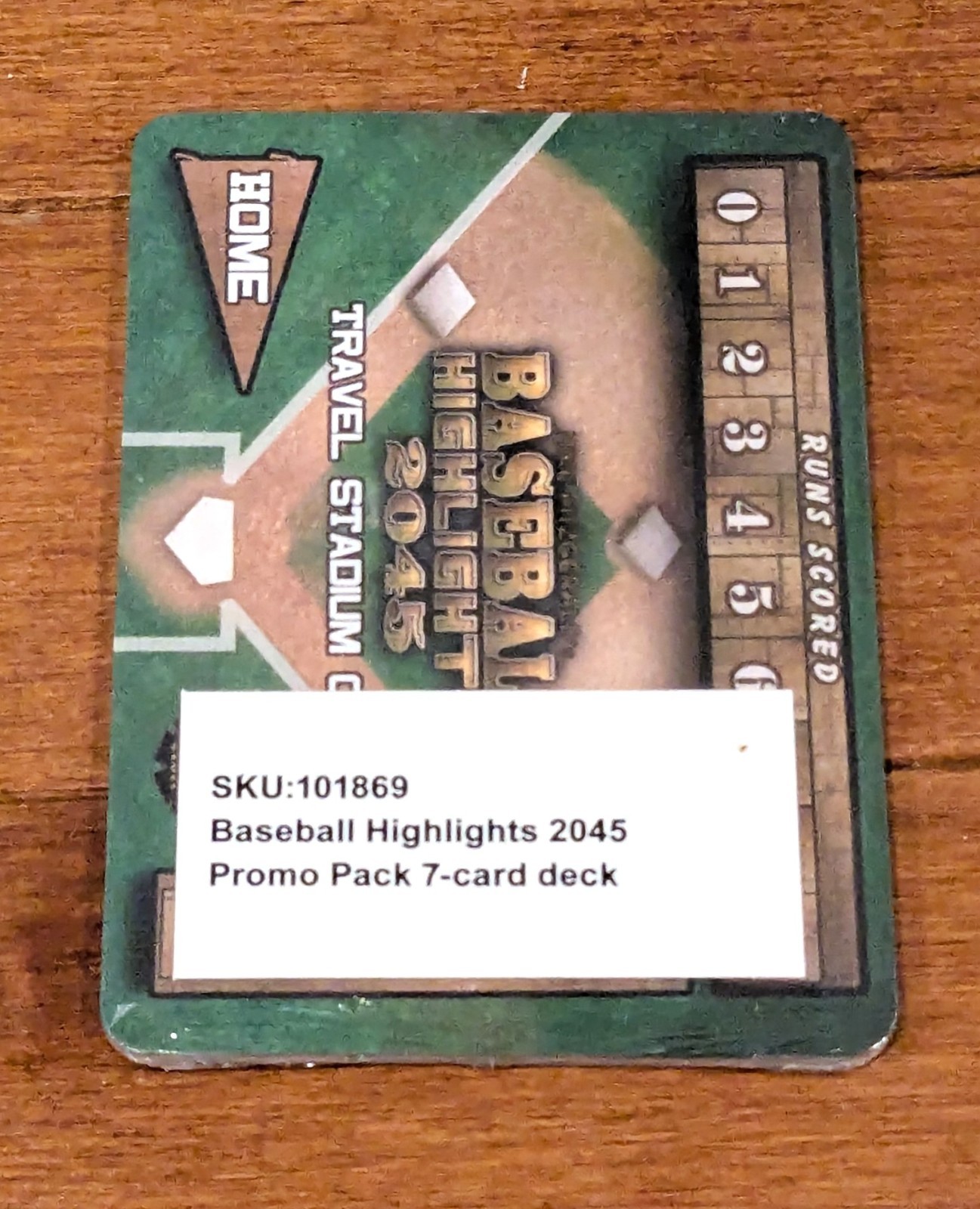 Baseball Highlights: 2045 Seven Card Kickstarter Promo Pack NEW SEALED