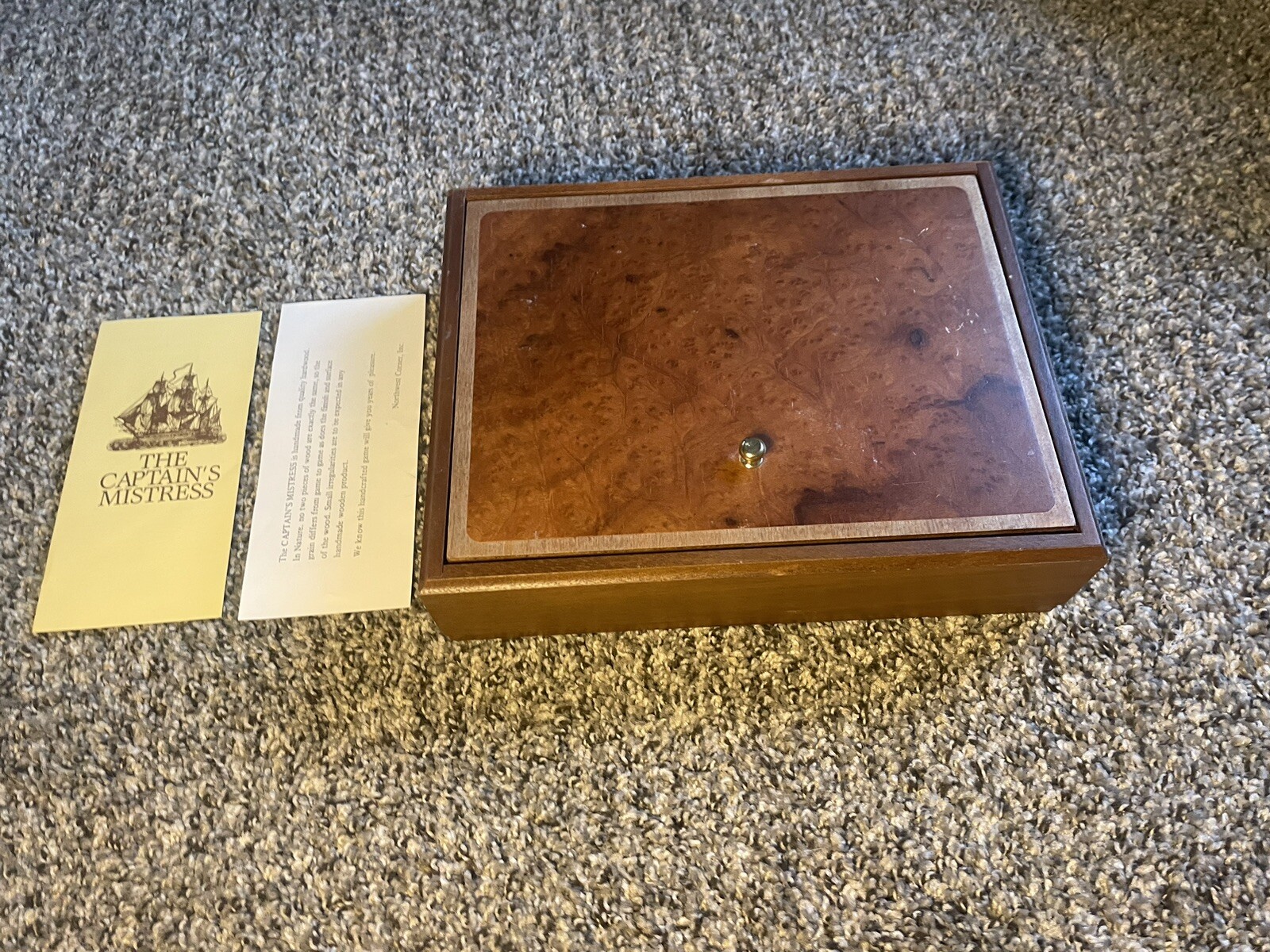 Captain’s Mistress Game (Connect Four) Wood with Instructions Northwest Corner