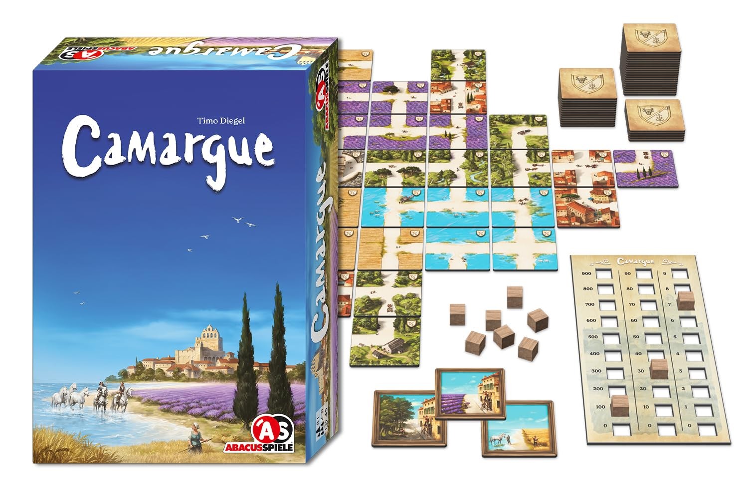 04241 Camargue, family game, laying game, Blue