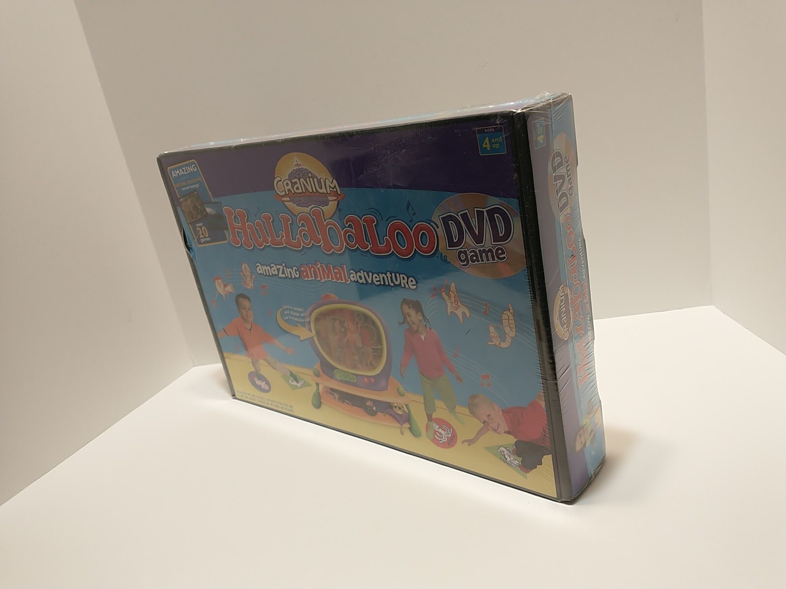 Cranium Hullabaloo Dance DVD Game Amazing Animal Adventure 4 and up New Sealed