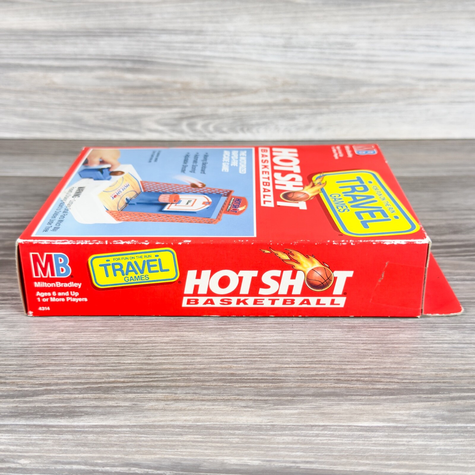 HOT SHOT BASKETBALL Travel Games (Milton-Bradley, 1992) New Still Sealed Vintage
