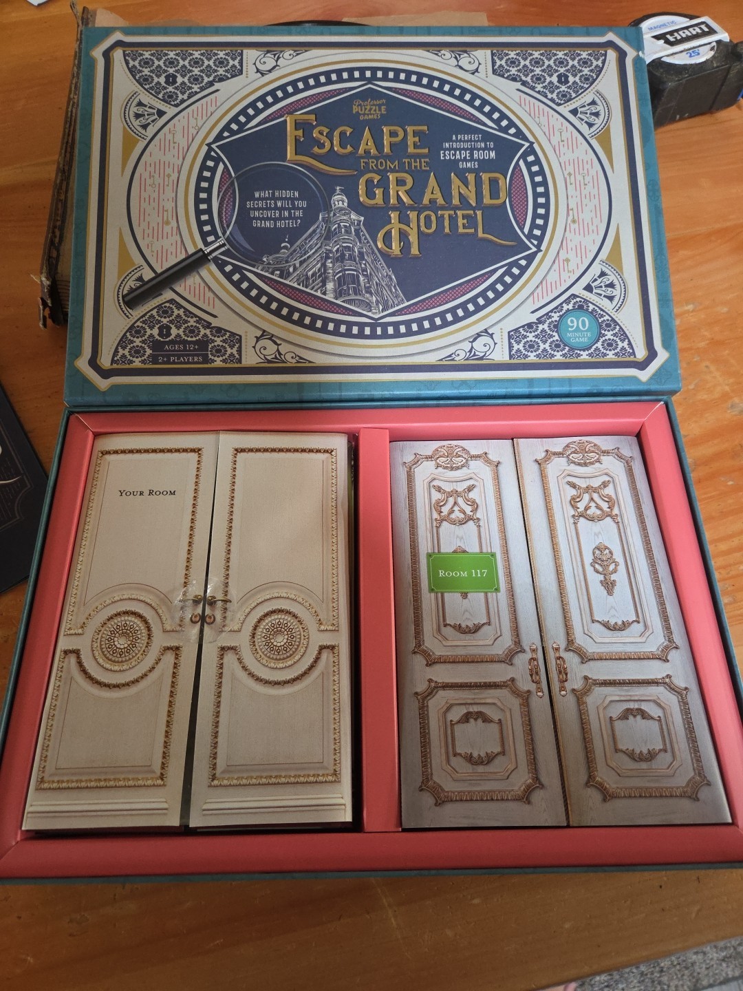 Escape From The Grand Hotel Home Escape Room Game, Free Shipping *100% COMPLETE*