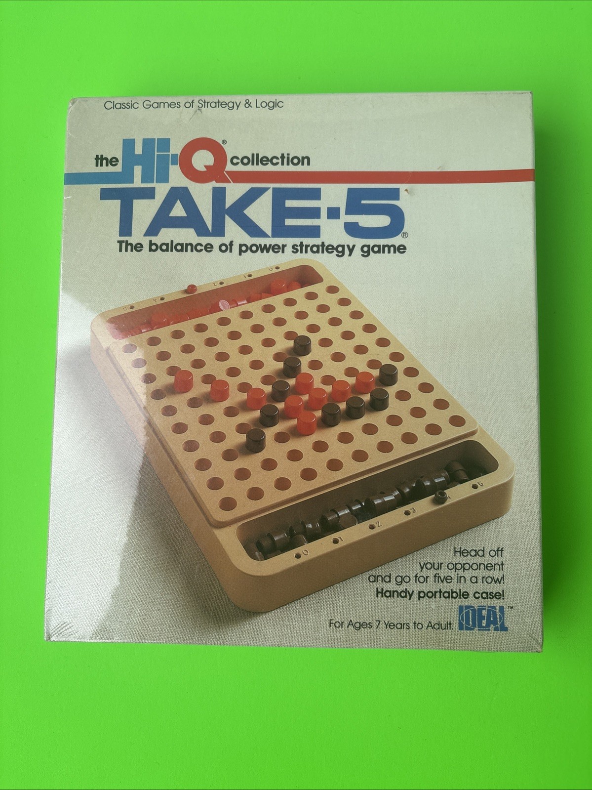 Hi-Q Collection Take 5 Strategy Game New Sealed Rare Vintage