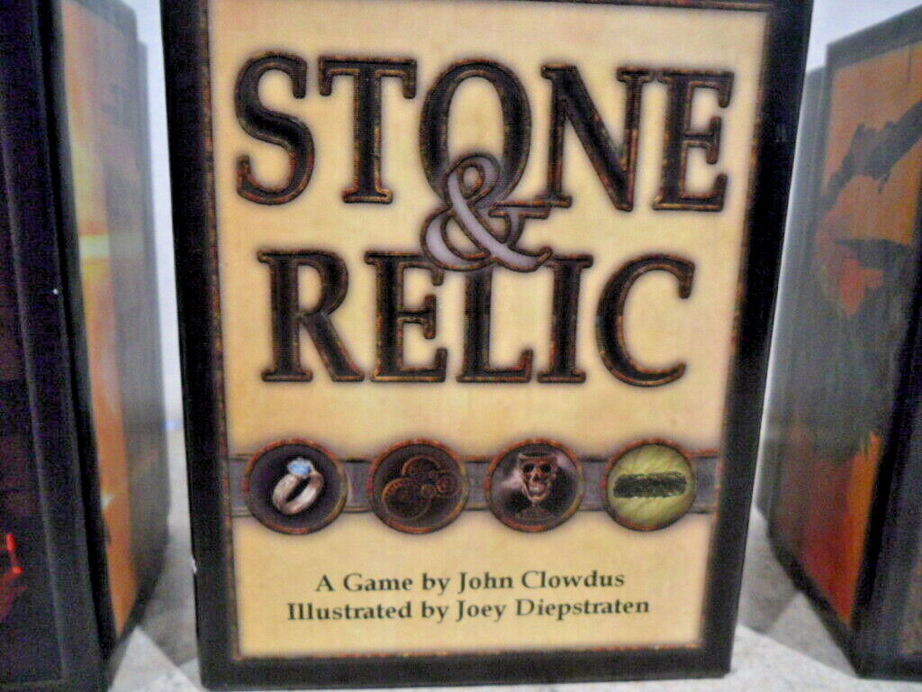 😎 John Clowdus Stone & Relic, Valkyrie, Shadow Of The Sun Small Box Games