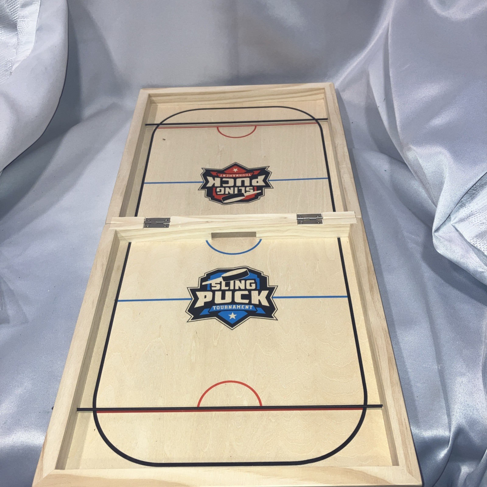 Crazy Games Fast Sling Puck table board game. Open Box, never used!