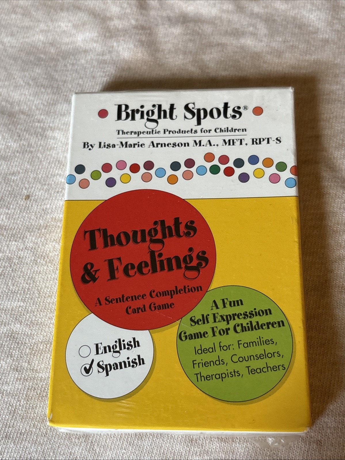 Bright Spots Thoughts And Feelings Self Expression Game Kids In Spanish