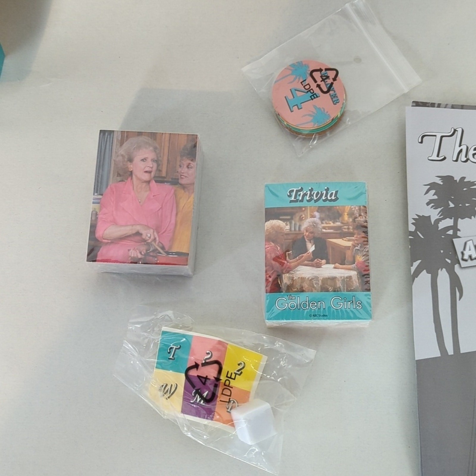 The Golden Girls NIB Any Way You Slice It Game