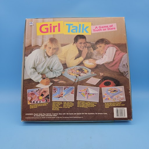 Vintage 1988 Girl Talk: A Game of Truth or Dare Nostalgic Sleepover Party