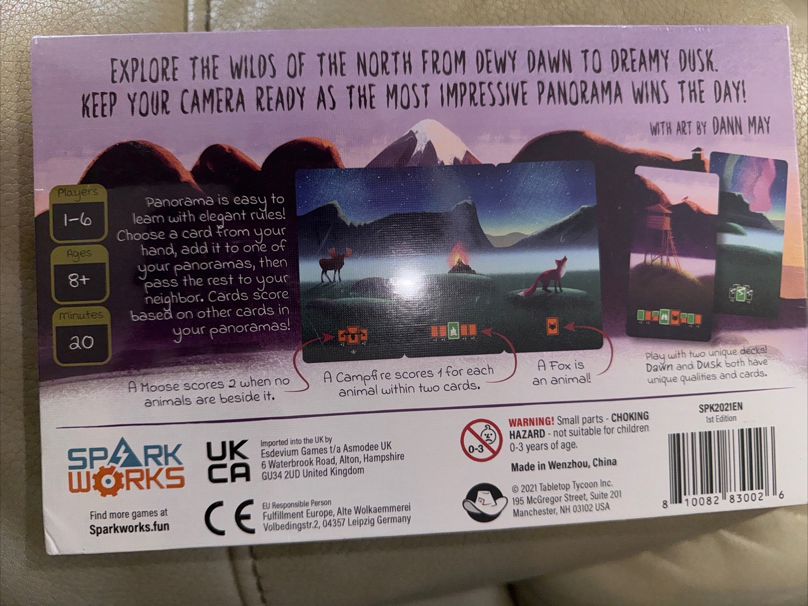 Panorama Game 2021 Spark Works Alex Winter New In Sealed Box
