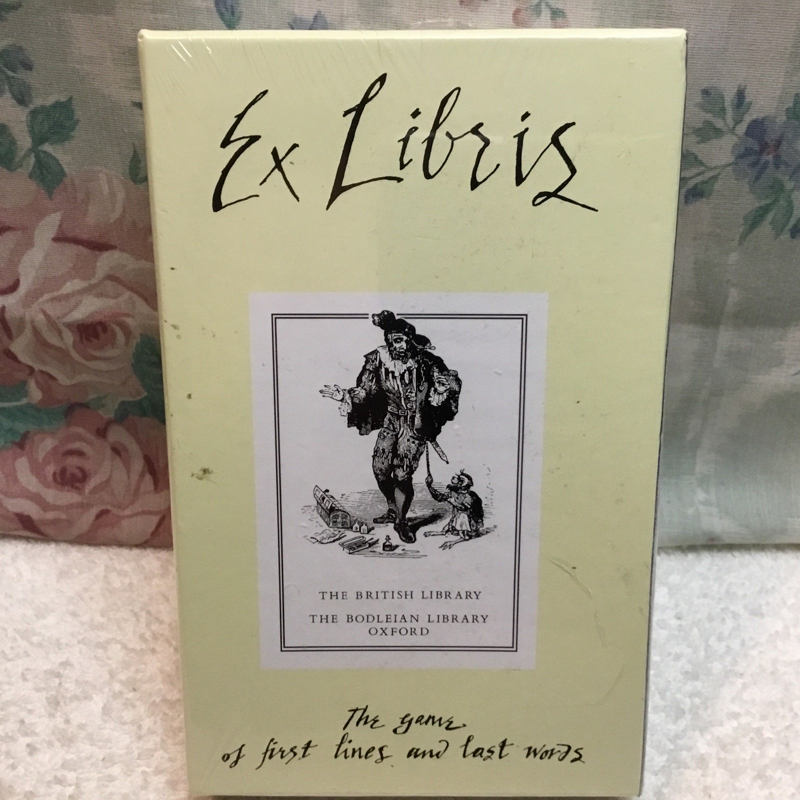 Ex Libris – Oxford Games – Literature Word Game Acumen Writing Skill New/Sealed