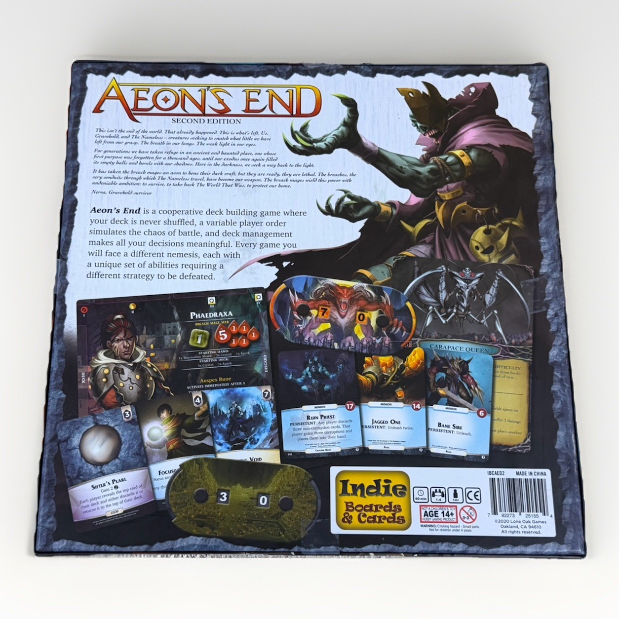 Aeon’s End – Second Edition Indie Boards & Cards Action Phase Game- Read