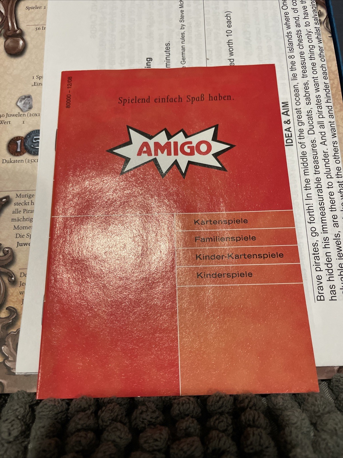 RARE Einauge Sei Wachsam! Amigo Games MINT