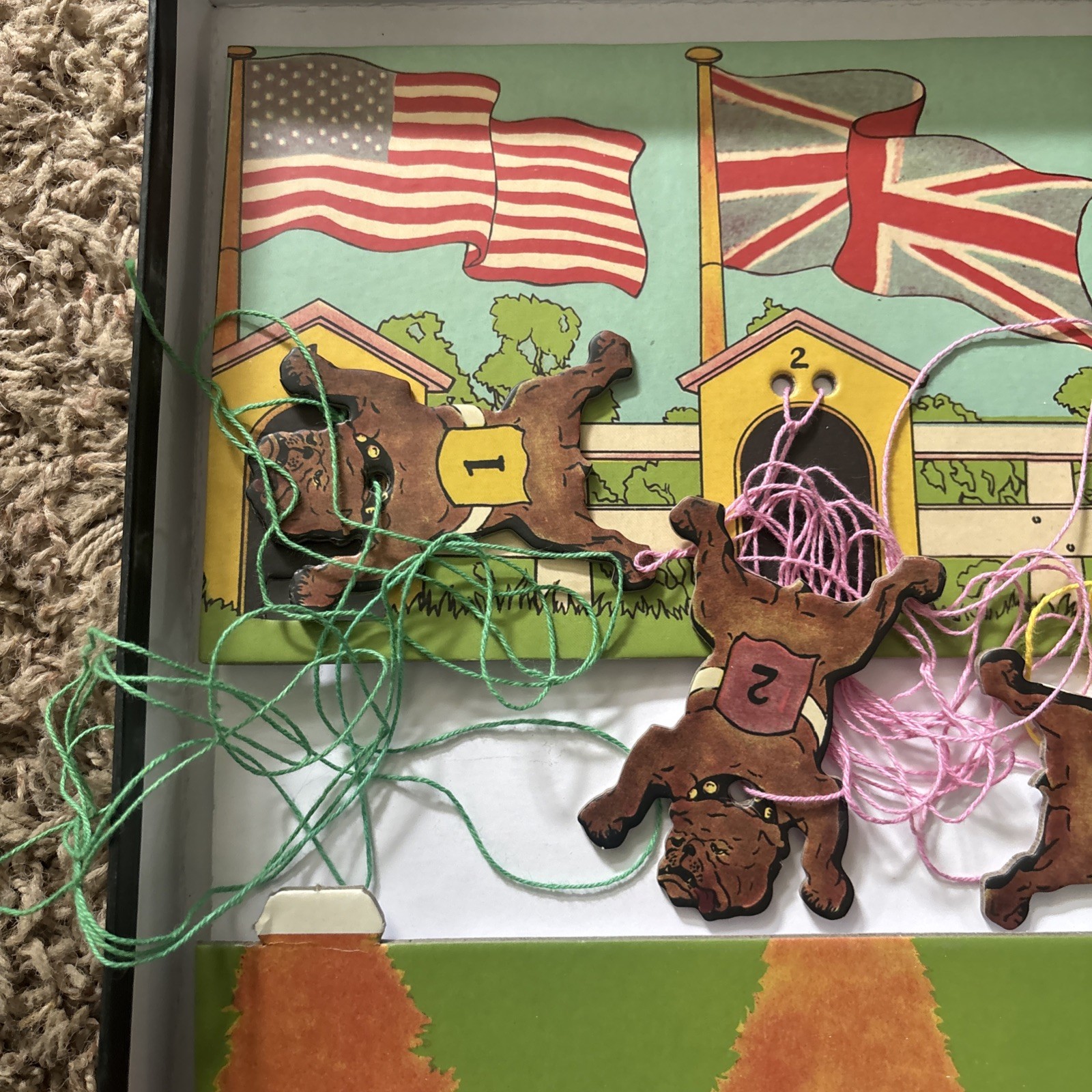 The Hot Dog Race Game By The House Of Marbles