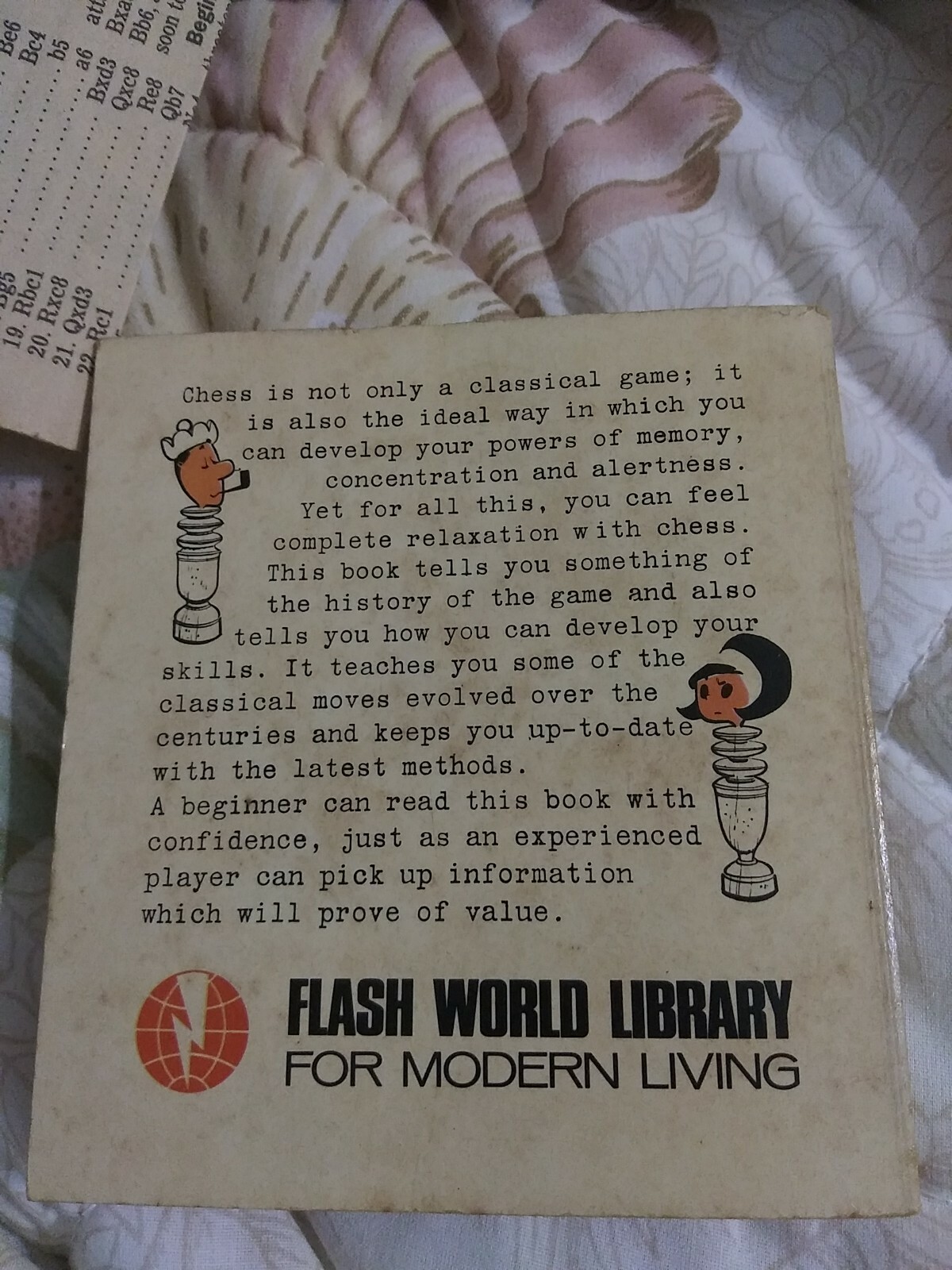 RARE Vtge 1973 Europa Chess Pacific Game with RARE Chess Book & Ephemera