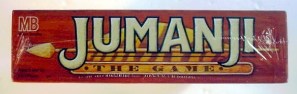 New Vintage 1995 JUMANJI The Game Milton Bradley SEALED