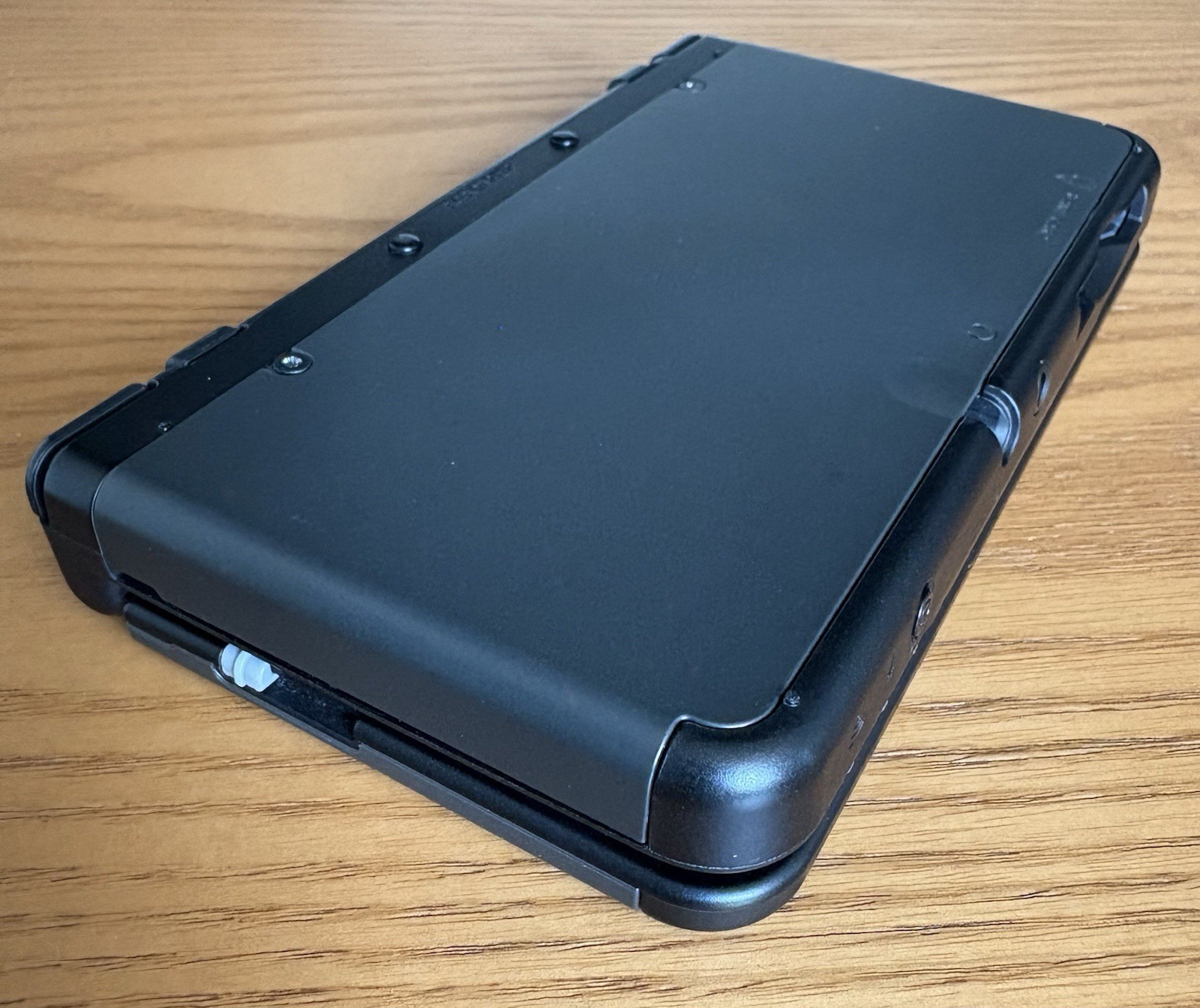 Nintendo new 3DS Black Original touch pen 4BG USB cable Used Japanese
