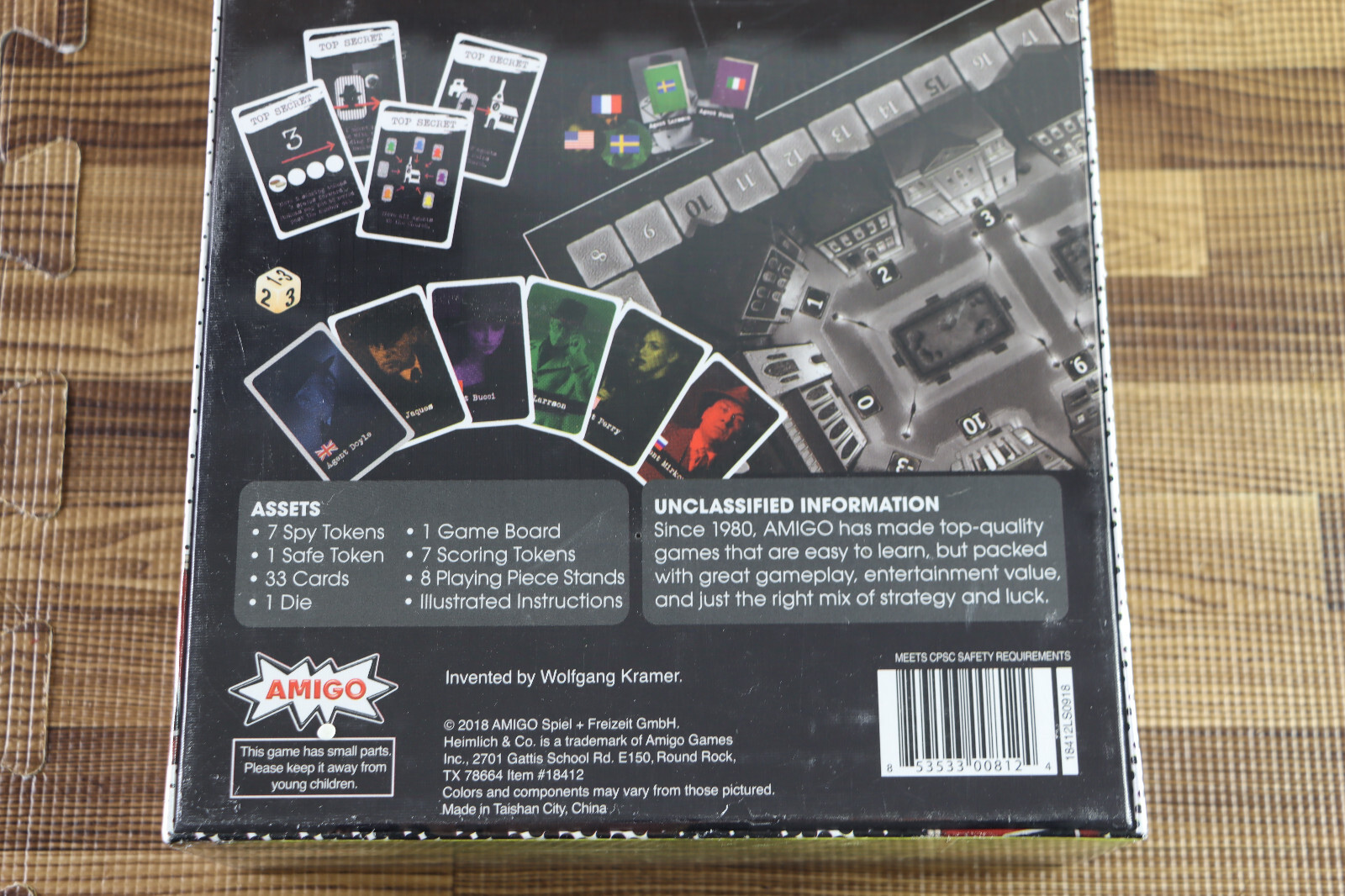 Heimlich & Co. The Spy Game Where Secrets Can Cost You Wolfgang Kramer SEALED