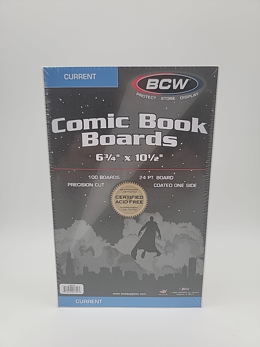 BCW Current Comic Backing Boards 100ct Pack FREE SHIP