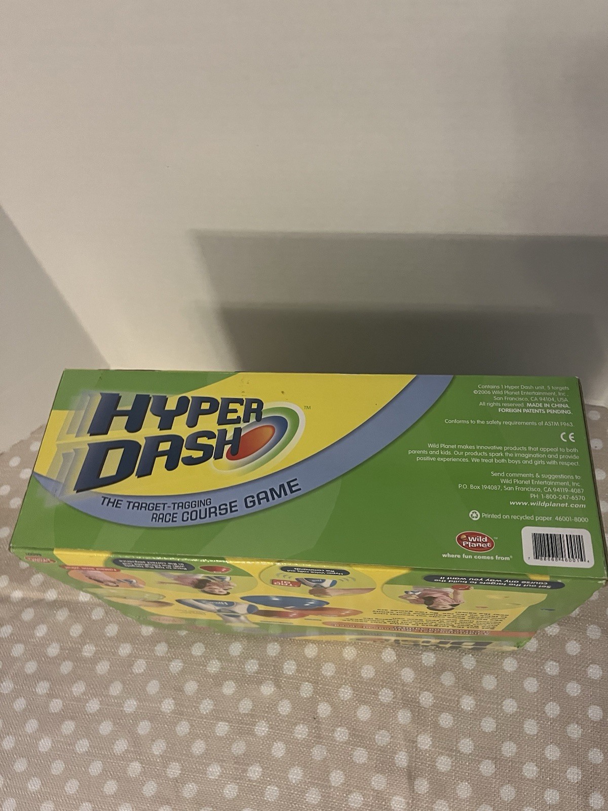Hyper Dash Game Target Tagging Race Course Game Wild Planet 2006 NEW NOS
